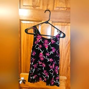 Floral tank top